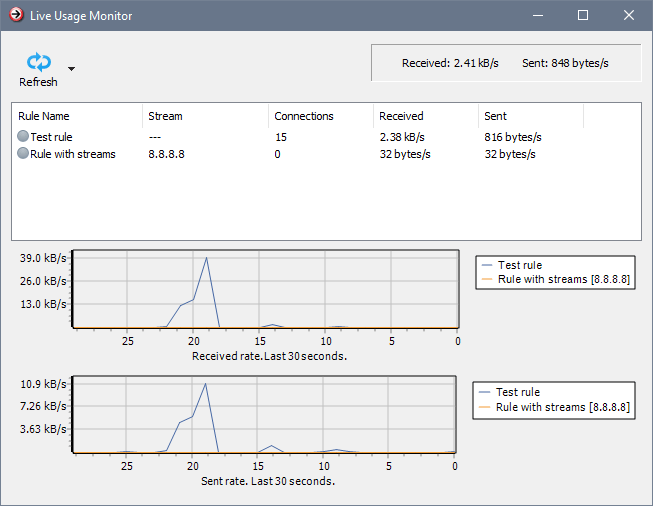 Live Usage Monitor